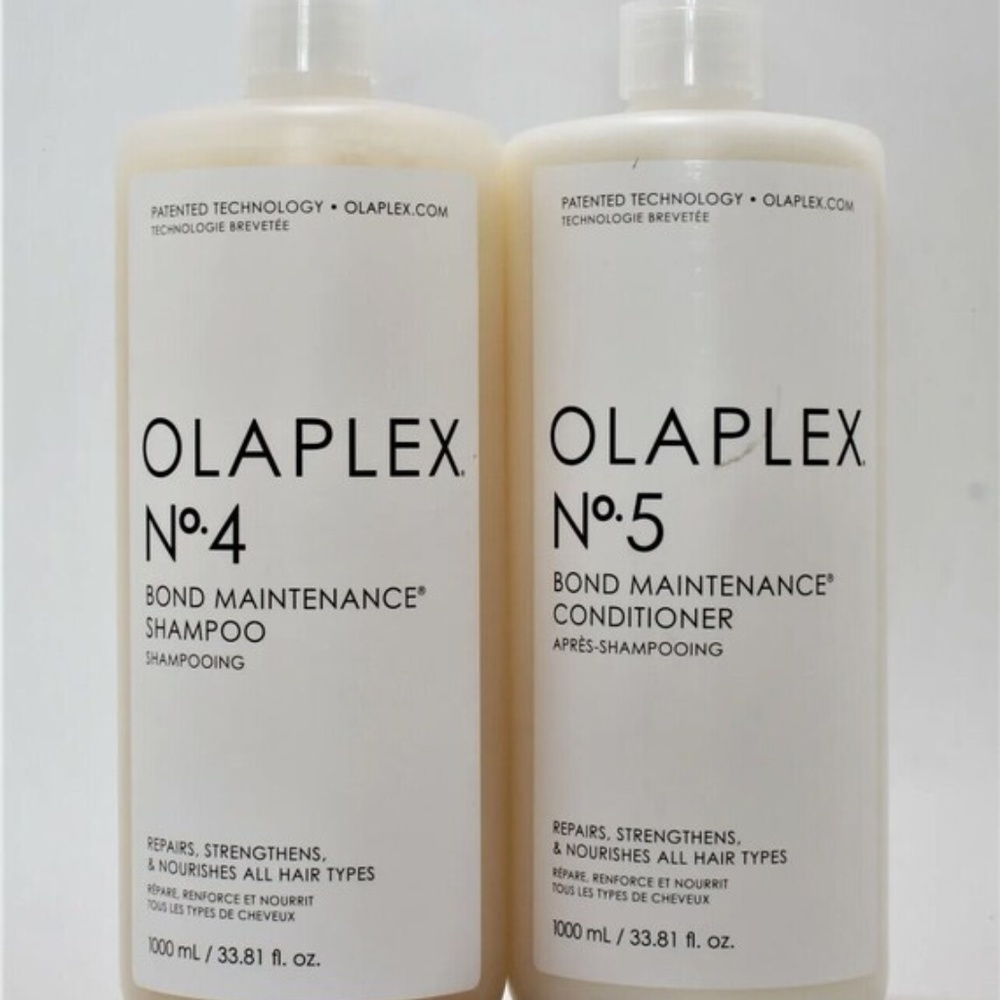 OLAPLEX Bond Maintenance Shampoo No. 4 & Conditioner No. 5 liter/33.8oz Duo.